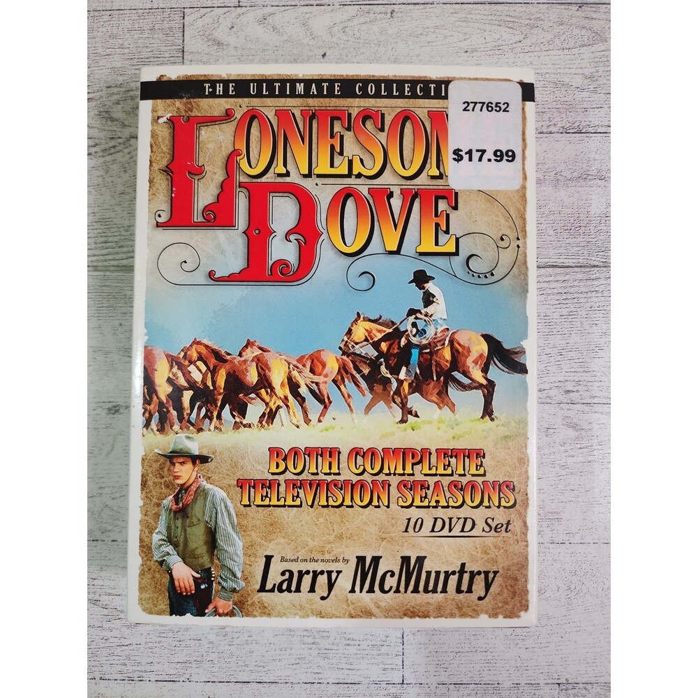 LONESOME DOVE - The Ultimate Collection Both Television Series 10 DISC SET DVD